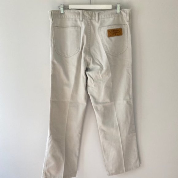 R.M. Williams Jeans Vintage Rm Williams Cream Moleskin Jeans